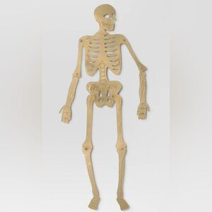 Threshold 45” Gold Metal Posable Skeleton